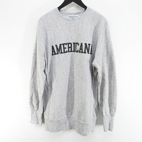 楽天市場】americana アメリカーナ（スウェット・トレーナー｜トップス