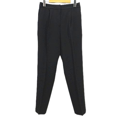 【中古】アイシービー iCB テーパードパンツ 2 黒系 ブラック タック センタープレス 無地 薄手 ストレッチ レディース 【ベクトル 古着】 260321ブランドアイシービー iCB表記サイズ2実寸サイズウエスト：68cm　もも幅：24cm　裾幅：15cm　股上：28cm　股下：69cm　　素材ポリエステル98％ ポリウレタン2％色黒系（画像参照）仕様ウエストゴム フロントファスナー状態若干の使用感は感じられますが、特に目立った汚れ・ダメージ等なくまだまだ問題なくご利用頂けると思います。備考中古品を扱っているため、元の商品のデザインや形状が全て把握できかねますので、予めご了承下さい商品のお問い合わせの回答を休止しております。＊各商品ページの商品詳細等をご確認の上ご購入ください。【中古】アイシービー iCB テーパードパンツ 2 黒系 ブラック タック センタープレス 無地 薄手 ストレッチ レディース 【ベクトル 古着】 260321状態ランク　”AB”詳細については、下記および「状態ランクについて」ページをご覧ください。未使用・新品の商品ほぼ新品同様の商品使用感が少なく、かなり状態の良い商品使用感はあるが、傷や汚れの少ない商品使用感の他、傷や汚れが見られる商品かなり大きな傷みがある難あり商品※S〜CランクはUSED品となりますので、使用感をご理解の上でご入札下さい。状態ランクについてinformationブランドアイシービー iCB表記サイズ2実寸サイズウエスト：68cm　もも幅：24cm　裾幅：15cm　股上：28cm　股下：69cm　　素材ポリエステル98％ ポリウレタン2％色黒系（画像参照）仕様ウエストゴム フロントファスナー状態若干の使用感は感じられますが、特に目立った汚れ・ダメージ等なくまだまだ問題なくご利用頂けると思います。備考中古品を扱っているため、元の商品のデザインや形状が全て把握できかねますので、予めご了承下さい商品のお問い合わせの回答を休止しております。＊各商品ページの商品詳細等をご確認の上ご購入ください。本商品は一点物です他サイトや店舗にて販売している商品です。多少のお時間差にて欠品になることもございます。予めご了承頂ますようお願い致します。ベクトル・サイズガイドはこちらこの商品と同じブランドの商品を見る