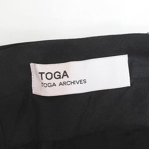 ブランド古着ベクトルプレミアム店の【中古】トーガ TOGA オールインワン サロペット パンツ 1 紺系 ネイビー 偏光 切替 ロールアップ 裏地 日本製 レディース 【ベクトル 古着】 260618｜アングル3