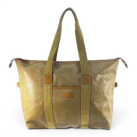 【中古】ピエールカルダン Pierre Cardin ボストンバッグ 旅行カバン カーキ系 レディース 【ベクトル 古着】 260628