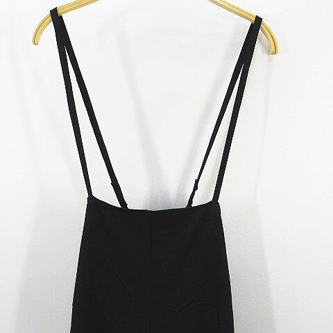 ブランド古着ベクトルプレミアム店の【中古】アーバンリサーチ サニーレーベル URBAN RESEARCH Sonny Label オールインワン サロペット F 黒系 ブラック 無地 サイドポケット レディース 【ベクトル 古着】 260629｜アングル3