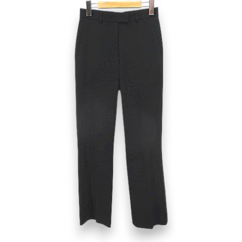 【中古】セオリー Theory ロング丈 ストレート パンツ スラックス XO 黒系 ブラック 無地 ジップフライ ストレッチ 日本製 レディース 【ベクトル 古着】 260730ブランドセオリー Theory表記サイズXO 実寸サイズウエスト：63cm　もも幅：25cm　裾幅：21cm　股上：24cm　股下：69cm　　素材ポリエステル 52％ 毛 43％ ポリウレタン 5％色ブラック系 （画像参照）状態若干の使用感は感じられますが、特に目立った汚れ・ダメージ等なくまだまだ問題なくご利用頂けると思います。 ウエスト内側ボタンにホツレあり。（画像参照）備考中古品を扱っているため、元の商品のデザインや形状が全て把握できかねますので、予めご了承下さい。商品のお問い合わせの回答を休止しております。＊各商品ページの商品詳細等をご確認の上ご購入ください。【中古】セオリー Theory ロング丈 ストレート パンツ スラックス XO 黒系 ブラック 無地 ジップフライ ストレッチ 日本製 レディース 【ベクトル 古着】 260730状態ランク　”AB”詳細については、下記および「状態ランクについて」ページをご覧ください。未使用・新品の商品ほぼ新品同様の商品使用感が少なく、かなり状態の良い商品使用感はあるが、傷や汚れの少ない商品使用感の他、傷や汚れが見られる商品かなり大きな傷みがある難あり商品※S〜CランクはUSED品となりますので、使用感をご理解の上でご入札下さい。状態ランクについてinformationブランドセオリー Theory表記サイズXO 実寸サイズウエスト：63cm　もも幅：25cm　裾幅：21cm　股上：24cm　股下：69cm　　素材ポリエステル 52％ 毛 43％ ポリウレタン 5％色ブラック系 （画像参照）状態若干の使用感は感じられますが、特に目立った汚れ・ダメージ等なくまだまだ問題なくご利用頂けると思います。 ウエスト内側ボタンにホツレあり。（画像参照）備考中古品を扱っているため、元の商品のデザインや形状が全て把握できかねますので、予めご了承下さい。商品のお問い合わせの回答を休止しております。＊各商品ページの商品詳細等をご確認の上ご購入ください。本商品は一点物です他サイトや店舗にて販売している商品です。多少のお時間差にて欠品になることもございます。予めご了承頂ますようお願い致します。ベクトル・サイズガイドはこちらこの商品と同じブランドの商品を見る