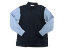 コムデギャルソンオム COMME des GARCONS HOMME シャツ カットソー 長袖 異素材 切替 S 紺 ※M- メンズ 【中古】【ベクトル 古着】 170703 ブランド古着ベクトルプレミアム店