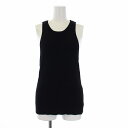 【中古】未使用品 ビアギテヘアスキン BIRGITTE HERSKIND Claire Tank Top ノースリーブニット カットソー XS 黒 ブラック /KH レディース 【ベクトル 古着】 230807