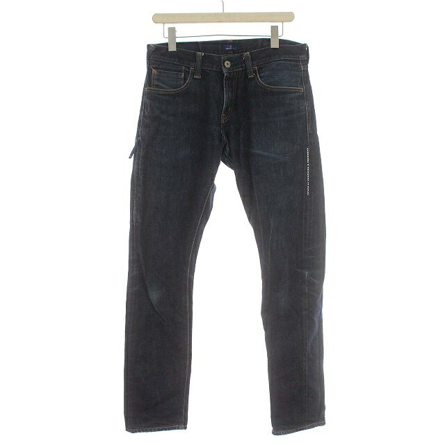 【中古】デニムバイヴァンキッシュ フラグメント DENIM BY VANQUISH FRAGMENT デニムパンツ VFP2055 19SS Rigid regular straigt denim pants 赤耳 30 /☆G メンズ 【ベクトル 古着】 230812