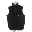 【中古】パタゴニア Patagonia 23AW Synch Vest シンチラ ベスト フリース ハーフジップ M 黒 ブラック 22950 /KH レディース 【ベクトル 古着】 240205