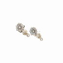 【中古】パンドラ PANDORA Sparkling Daisy Flower Trio Stud Earrings ピアス 両耳用 925 キュービックジルコニア フラワーモチーフ シルバー 298876CO1 /YI19 レディース 【ベクトル 古着】 240325