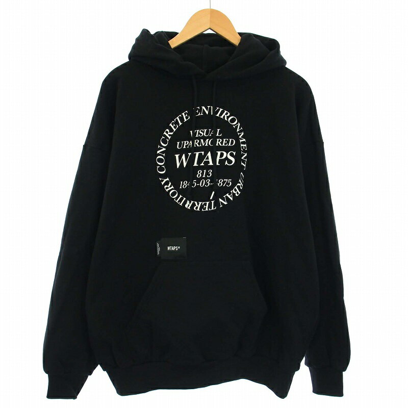 šۥ֥륿åץ WTAPS SNEAK INGREDIENTS HOODIE ѡ ץ륪С ΢ Ĺµ 03 L  ֥å /TK  ڥ٥ȥ  240523