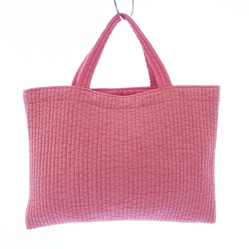 【中古】ピオヌンナル pionunnal PIANO MINI MILK トートバッグ ハンドバッグ ピンク /KH レディース 【ベクトル 古着】 240619のサムネイル