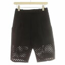 【中古】3.1 フィリップリム 3.1 phillip lim ハーフパンツ カットワーク ショートパンツ 0 S 黒 ブラック /☆G ■GY30 レディース...