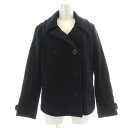 【中古】アーバンリサーチ ドアーズ URBAN RESEARCH DOORS Pコート ピーコート ショート ダブル F 紺 ネイビー /NW3 ■MA レディース 【ベクトル 古着】 240820(4)