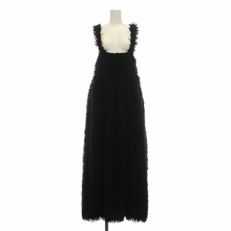 シティショップ CITYSHOP 23SS THE MOOD LONG DRESS ザモードロングドレス ワンピース キャミソール マキシ丈 36 S 黒 ブラック /YM ■GY30 レディース  240923