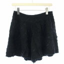 【中古】レイシーラディアント RACY RADIANT キュロット スカート パンツ 黒 ブラック /TK レディース 【ベクトル 古着】 241028