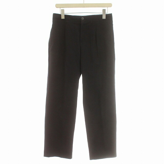 【中古】アーペーセー A.P.C. パンツ スラックス タックパンツ 38 M ネイビー 紺 /☆G レディース 【ベクトル 古着】 241028
