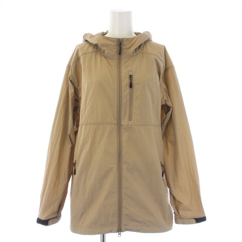 【中古】セントオブ SCENT OF 22AW New ライトジャケット ジップアップ フード ナイロン F べージュ 22020587311030 /BM レディース 【ベクトル 古着】 241111
