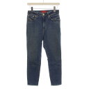 【中古】レッドカード RED CARD anniversary SHR ハイウエストデニムパンツ ジーンズ テーパード 23 S 青 ブルー 26303SHR ...