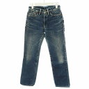 【中古】フォーティーファイブアールピーエム 45R 45rpm デニムパンツ ジーンズ ジーパン ジッパーフライ 26 S 青 ブルー /AN34 レディース ...