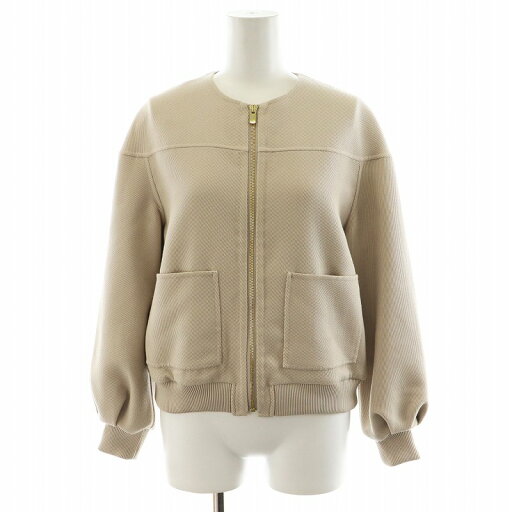 【中古】アナイ ANAYI 23AW カルゼリバーヨークブルゾン ジャケット 34 XS ピンクベージュ /AN31 レディース 【ベクトル 古着】 241207 【中古】アナイ ANAYI 23AW カルゼリバーヨークブルゾン ジャケット 34 XS ピンクベージュ /AN31 レディース 【ベクトル 古着】 241207