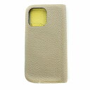 【中古】ボナベンチュラ BONAVENTURA ダイアリーケース シュリンクレザー iPhone14 pro max ケース アイフォンケース スマホケース レ...