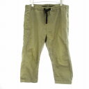 【中古】グラミチ GRAMICCI クライミングパンツ ワークパンツ 七分丈 アウトドア ワークパンツ S カーキ /MM メンズ 【ベクトル 古着】 241218(4)