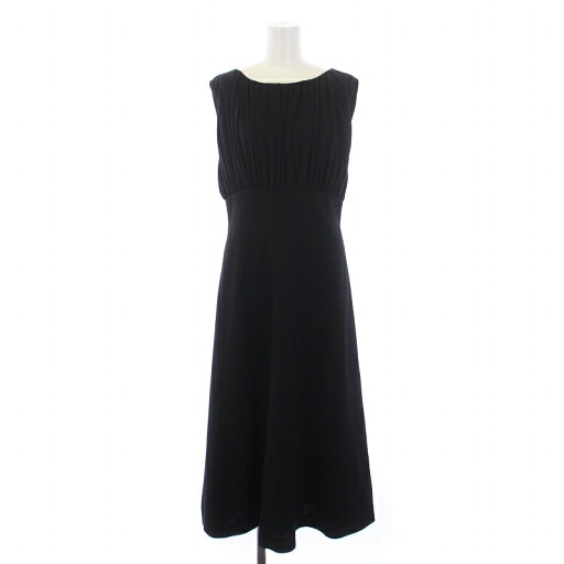【中古】ドレステリア DRESSTERIOR ワンピース ロング ノースリーブ 38 M 黒 ブラック 085-55040 /BM レディース 【ベクトル 古着】 250114 【中古】ドレステリア DRESSTERIOR ワンピース ロング ノースリーブ 38 M 黒 ブラック 085-55040 /BM レディース 【ベクトル 古着】 250114
