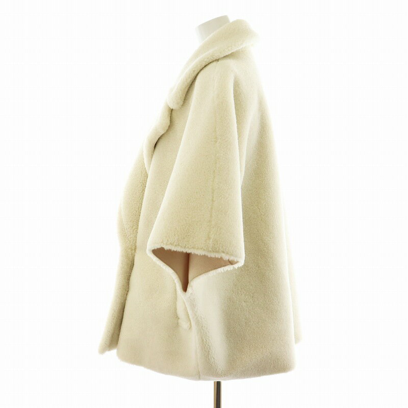 【中古】スタニングルアー STUNNING LURE 23AW ボアポンチョ アウター 1 L 白 ホワイト /AN34 レディース 【ベクトル 古着】 250104