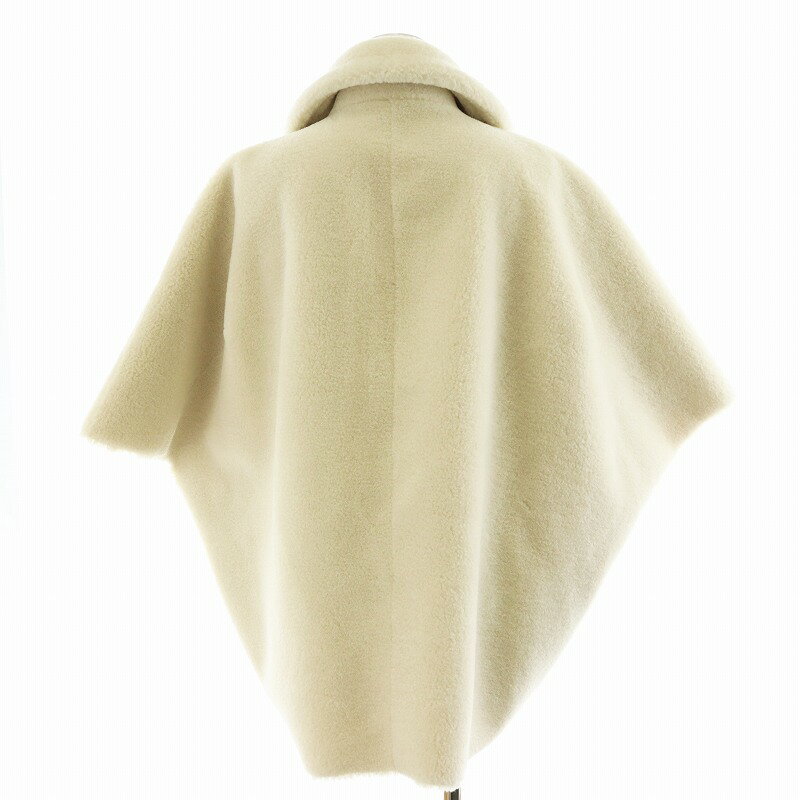 【中古】スタニングルアー STUNNING LURE 23AW ボアポンチョ アウター 1 L 白 ホワイト /AN34 レディース 【ベクトル 古着】 250104