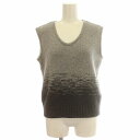 【中古】未使用品 ルネ Rene カシミヤ ニット ベスト ノースリーブ 36 S グレー /☆G レディース 【ベクトル 古着】 250116(4)