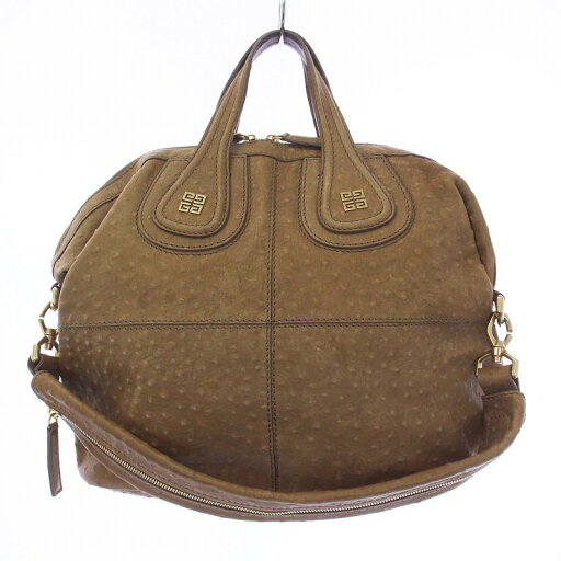 【中古】ジバンシィ GIVENCHY ナイチンゲール オーストリッチ ハンドバッグ ショルダーバッグ 2WAY レザー ベージュ /KH レディース 【ベクトル 古着】 250121 【中古】ジバンシィ GIVENCHY ナイチンゲール オーストリッチ ハンドバッグ ショルダーバッグ 2WAY レザー ベージュ /KH レディース 【ベクトル 古着】 250121