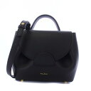 【中古】ポレーヌ POLENE Numero Un Nano ハンドバッグ ショルダーバッグ 2WAY レザー 黒 ブラック /KH レディース 【ベクトル 古...