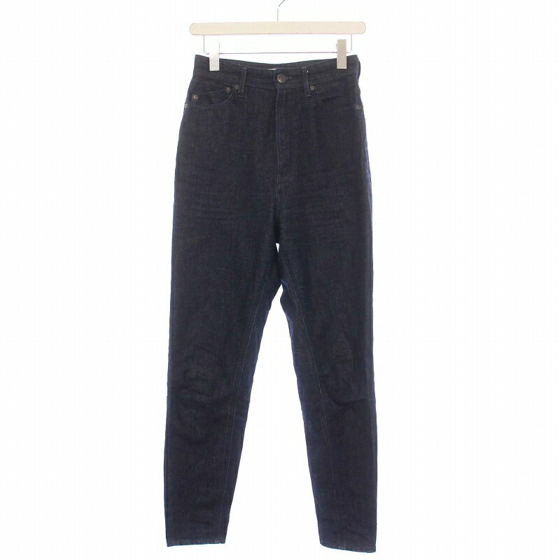 【中古】ヤヌーク YANUK ETRE TOKYO ペグトップデニムパンツ ジーンズ ハイウエスト W25 インディゴ /KH レディース 【ベクトル 古着】 250130