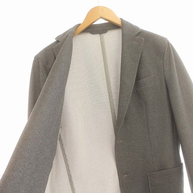 【中古】トラット TRATTO 31-4221212 ゴルフウェア セットアップ 鹿の子 ジャケット パンツ 48 グレー /☆G メンズ 【ベクトル 古着】 250204