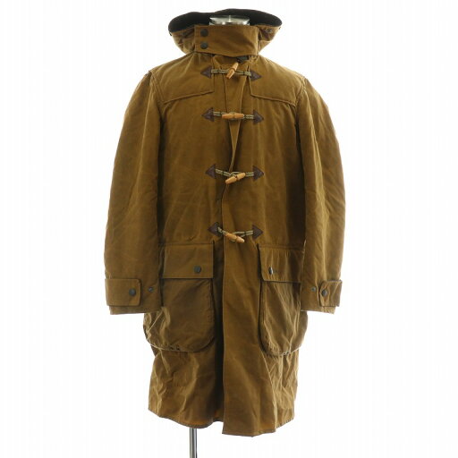 【中古】バブアー Barbour 00s WAX DUFFLE COAT ワックスダッフルコート アウター ロング丈 フード トグルボタン S 茶 ブラウン /BB メンズ 【ベクトル 古着】 250212 【中古】バブアー Barbour 00s WAX DUFFLE COAT ワックスダッフルコート アウター ロング丈 フード トグルボタン S 茶 ブラウン /BB メンズ 【ベクトル 古着】 250212