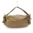 【中古】ミットミッテ mit mitte ハンドバッグ レザー 鞄 茶 ブラウン /DK ■MA レディース 【ベクトル 古着】 250219