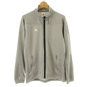 【中古】ルコックスポルティフ le coq sportif トレーニングウェア ジャケット ジャージ O グレー /DK ■MA レディース 【ベクトル 古着】...