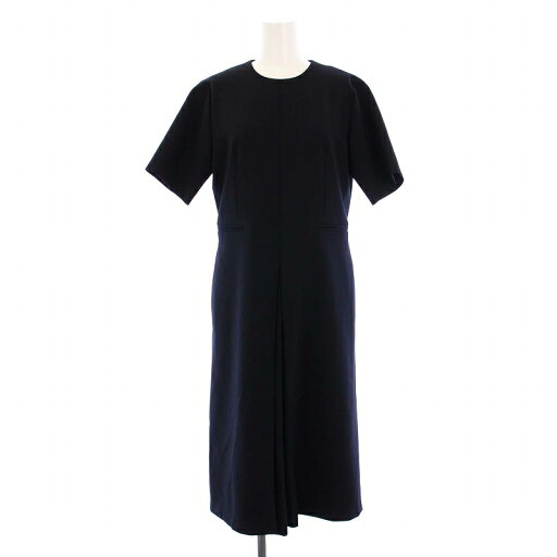 【中古】ザ ライナー THE LINER Box tuck Dress ボックスタックワンピース 半袖 ロング 36 ネイビー TL1-DR01 /KH レディース 【ベクトル 古着】 250314 【中古】ザ ライナー THE LINER Box tuck Dress ボックスタックワンピース 半袖 ロング 36 ネイビー TL1-DR01 /KH レディース 【ベクトル 古着】 250314