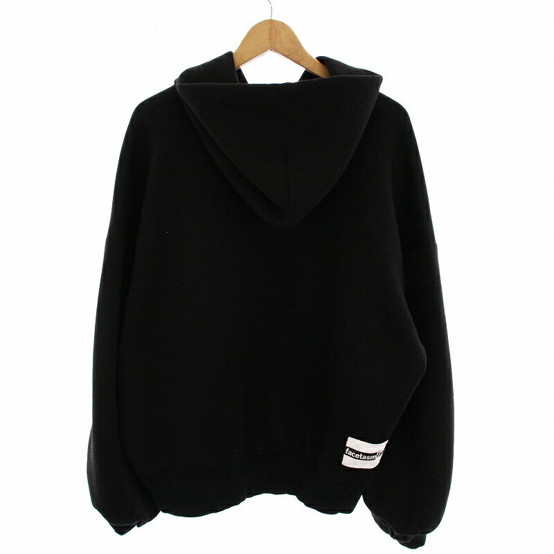 【中古】ファセッタズム FACETASM BNDG NW SILHOUETTEHD プルオーバー パーカー スウェット 長袖 00 黒 CSW-SW-U02 /YM メンズ 【ベクトル 古着】 250304