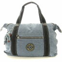 【中古】キプリング KIPLING ボストンバッグ ハンド チャーム 青 ブルー /EE レディース 【ベクトル 古着】 250312