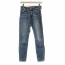 【中古】レッドカード RED CARD デニムパンツ ジーパン ジーンズ ウォッシュ加工 USED加工 22 インディゴ 26403HR /RO レディース 【...