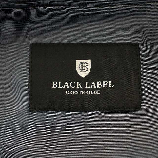 【中古】ブラックレーベルクレストブリッジ BLACK LABEL CRESTBRIDGE テーラードジャケット 51H21-200-09 シングル 36 黒 ブラック /☆G ■MA メンズ 【ベクトル 古着】 250317