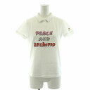 【中古】アルチビオ archivio ポロシャツ 半袖 ロゴ ゴルフウェア 36 S 白 ホワイト A959213 /DK ■PN レディース 【ベクトル 古着...