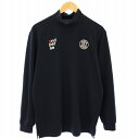 【中古】アンパスィ and per se ゴルフウェア Tシャツ カットソー 長袖 ハイネック LL 紺 AMF9202W2 /TK メンズ 【ベクトル 古着】 250331(4)