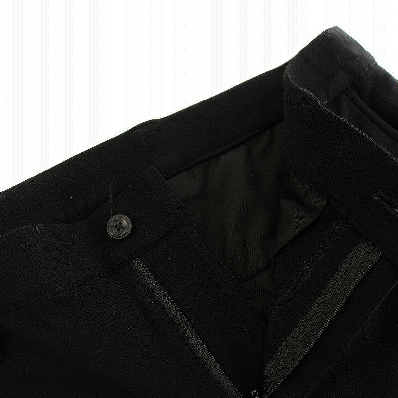 【中古】ビームスゴルフ BEAMS GOLF パープルレーベル PURPLE LABEL ゴルフウェア ストレッチジャージイージーパンツ ジップフライ 42 黒 ブラック 84-23-0177-887 /YT メンズ 【ベクトル 古着】 250403