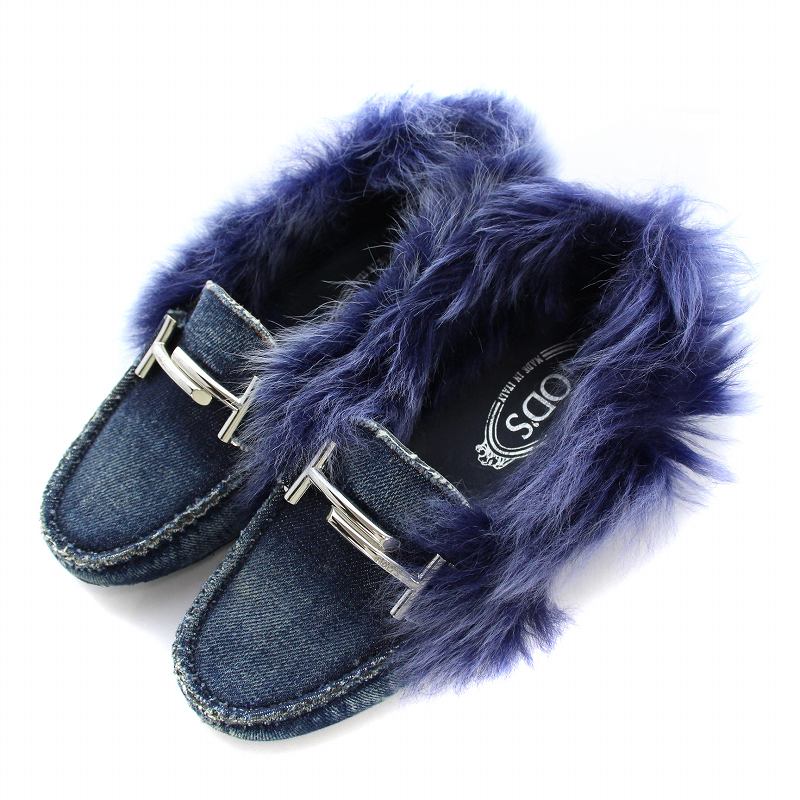 šۥȥå TOD'S ⥫ ɥ饤ӥ󥰥塼 եå ֥T ե ǥ˥  ȥ 34cm  ͥӡ ...