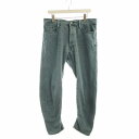 【中古】ジースター G-STAR デニムパンツ ジーンズ 33 青 ブルー D22051-D300-G005 /EE メンズ 【ベクトル 古着】 250416