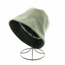【中古】バザール VARZAR Stud Non Washing Denim Drop Bucket Hat ハット バケットハット バケハ 帽子 グレー /NQ レディース 【ベクトル 古着】 250427