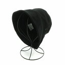【中古】バザール VARZAR Stud drop over fit bucket hat バケットハット バケハ 帽子 F ブラック /NQ 【ベクトル 古着】 250427
