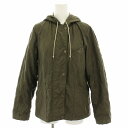 【中古】ラベンハム LAVENHAM キルティングジャケット アウター フード 36 カーキ 14S-W-MF /YT レディース 【ベクトル 古着】 250502