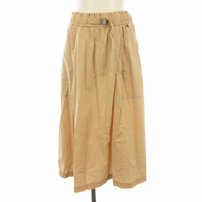 【中古】ボグナー BOGNER フレアスカート ひざ丈 S ピンクベージュ 54198 /EE レディース 【ベクトル 古着】 250515