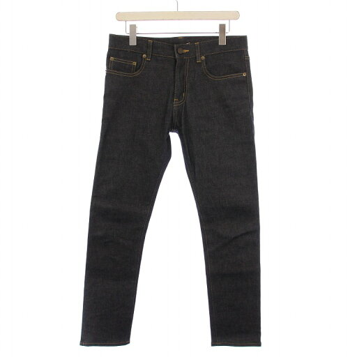 【中古】イヴサンローラン YVES SAINT LAURENT デニムパンツ ジーンズ ジップフライ M 黒 ブラック /BB レディース 【ベクトル 古着】 250518 【中古】イヴサンローラン YVES SAINT LAURENT デニムパンツ ジーンズ ジップフライ M 黒 ブラック /BB レディース 【ベクトル 古着】 250518